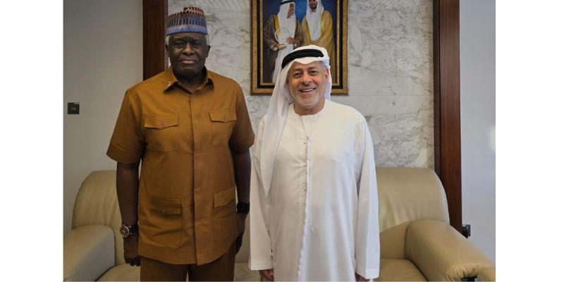 H.E. Hammed Rashid Tunde Ali Calls on Chairman of AMEA Power