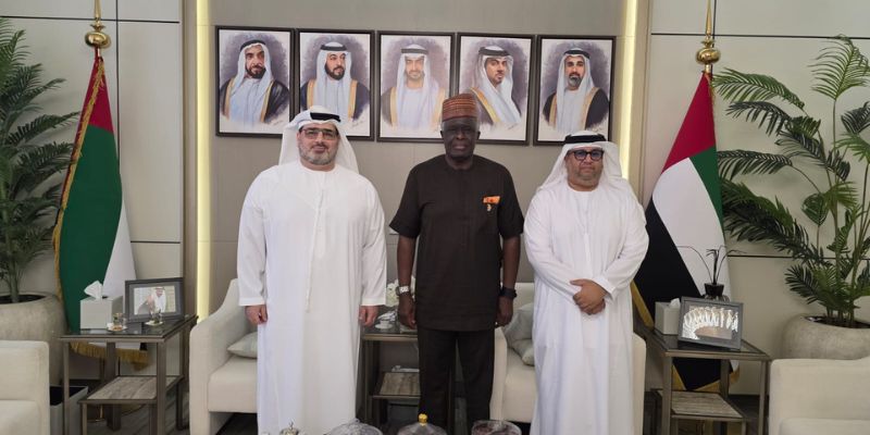Ghana’s Ambassador to the UAE meets Chairman of G7 Holdings Group and Managing Director of 7iHolding