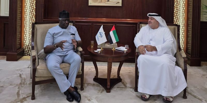 Ambassador HRT Ali calls on the Abu Dhabi Fund for Development