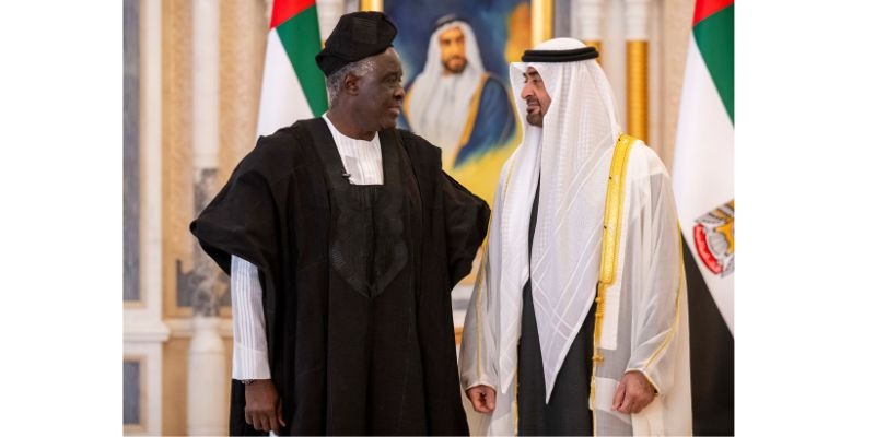 Ghana Ambassador Presents Credentials to United Arab Emirates President