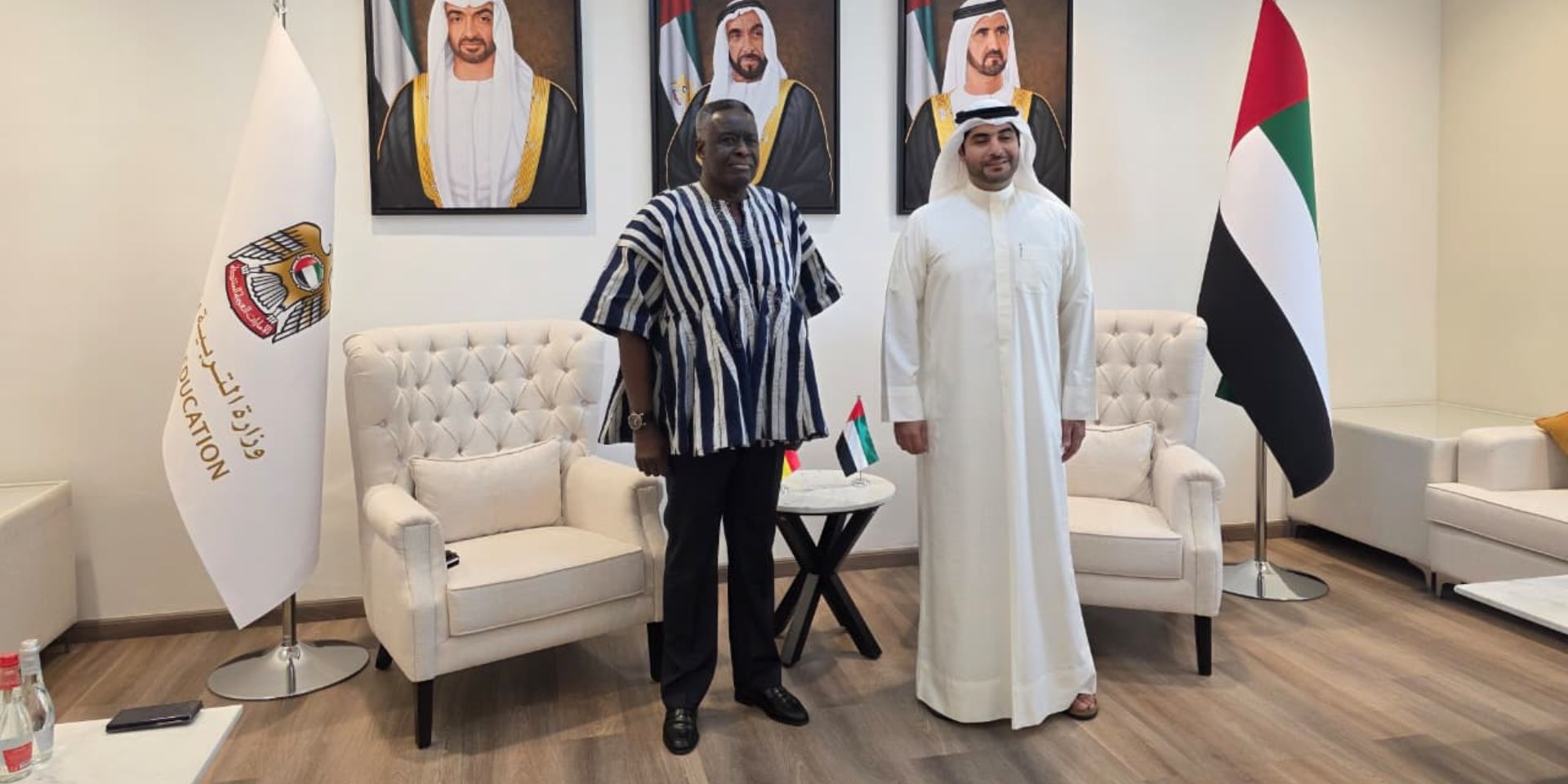 Ambassador H.R.T Ali visits the UAE Undersecretary of Education