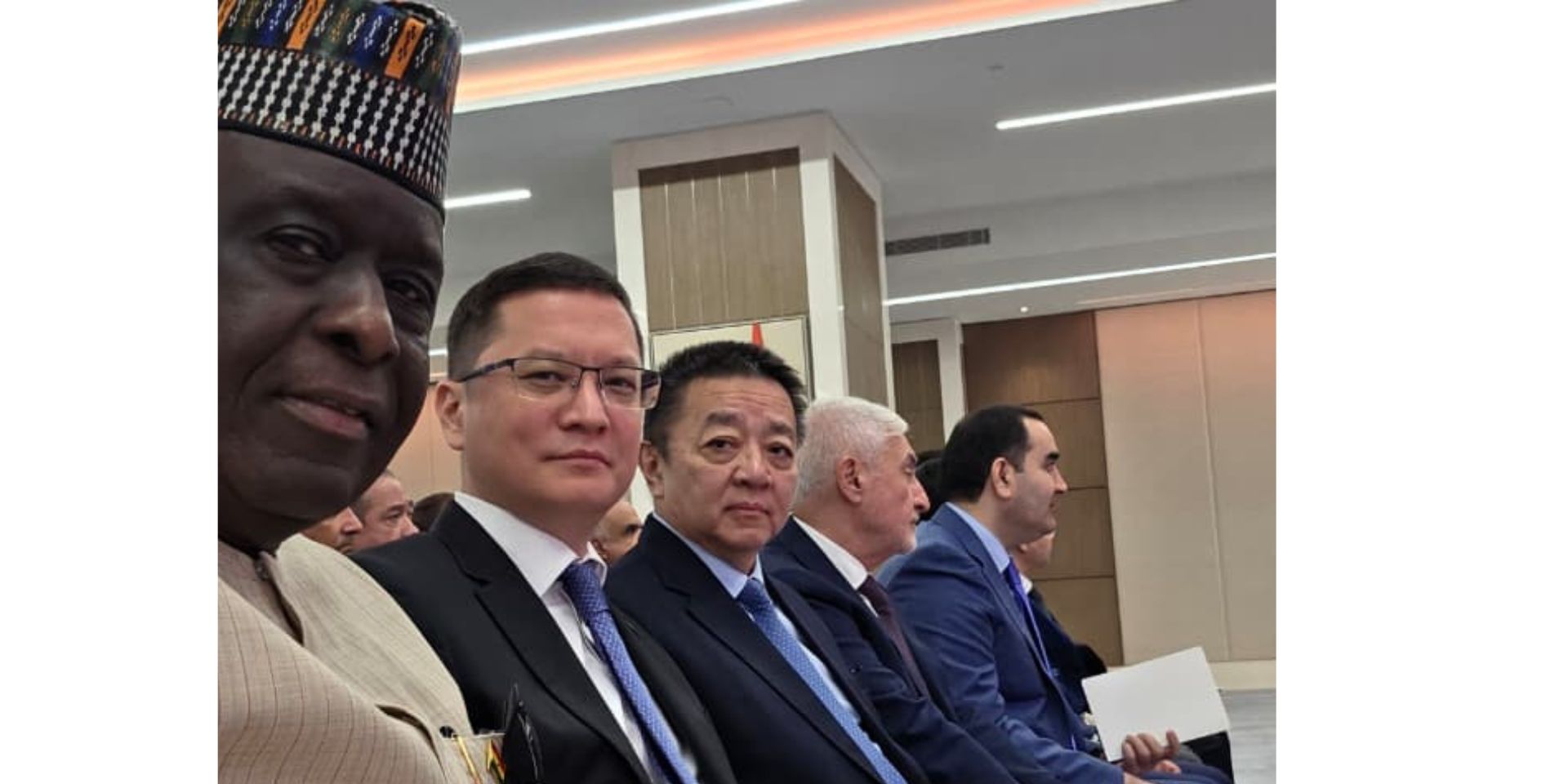 The Embassy of the Republic of Ghana attended a diplomatic debriefing session hosted by the UAE Ministry of Foreign Affairs at its Conference Hall in Abu Dhabi on 14 May 2026 . 14 May 2026